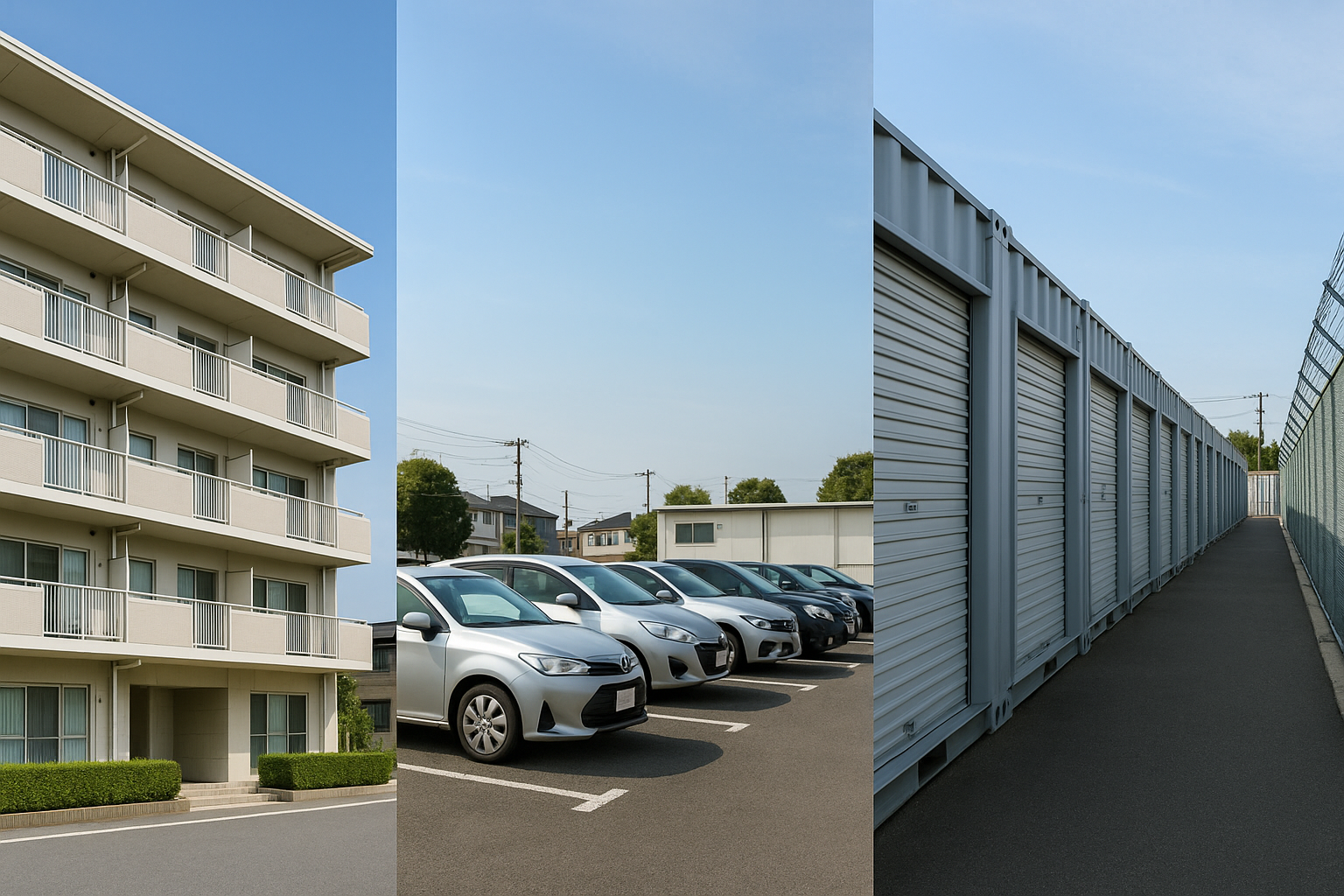 土地オーナーが知るべきトランクルーム経営のメリット・デメリットを解説。アパート・駐車場と何が違う？ |